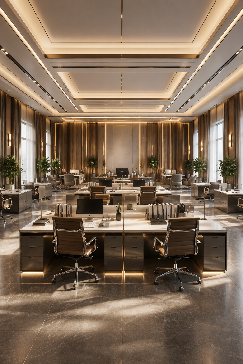 Corporate workspace interior